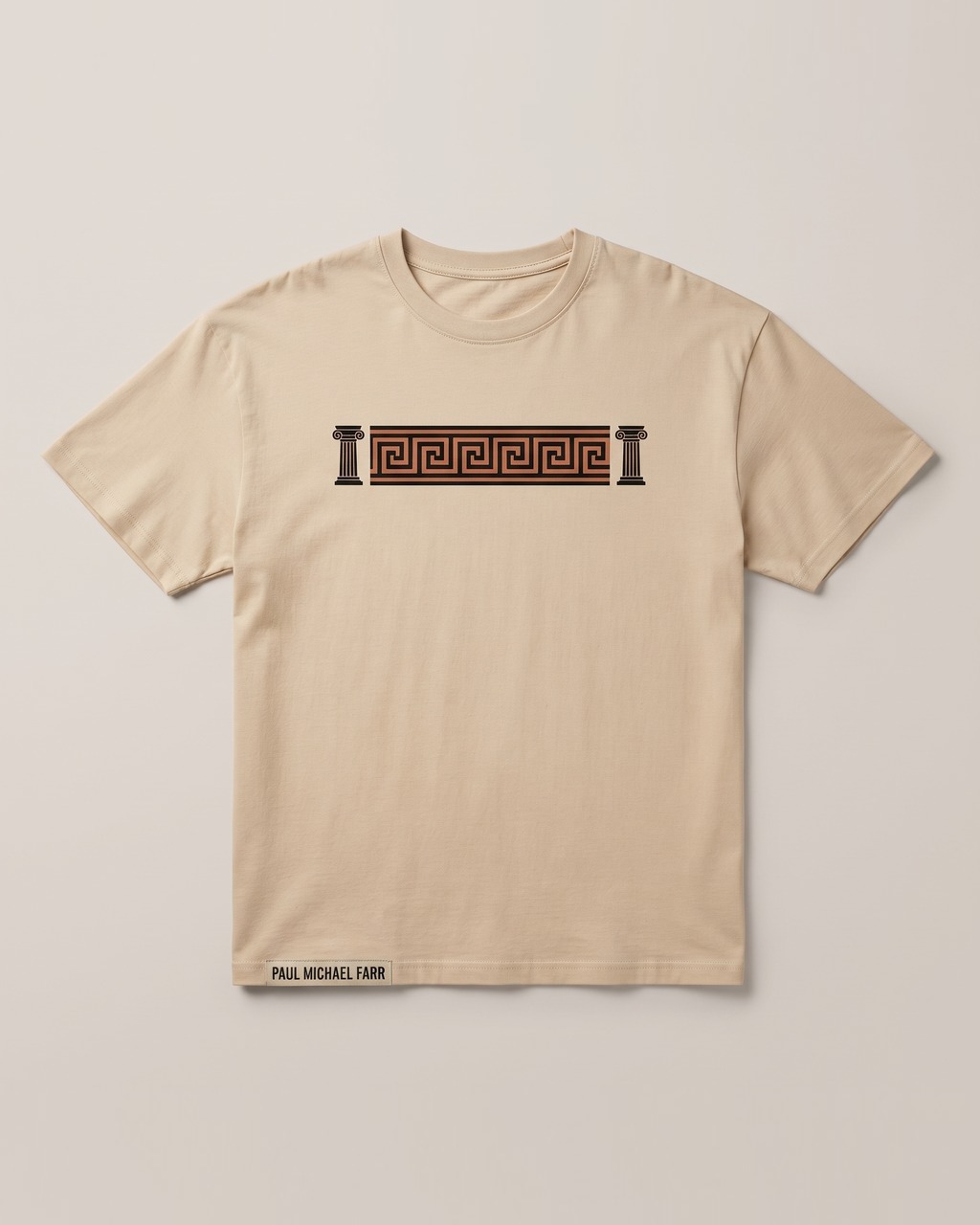 Meander Border Tee