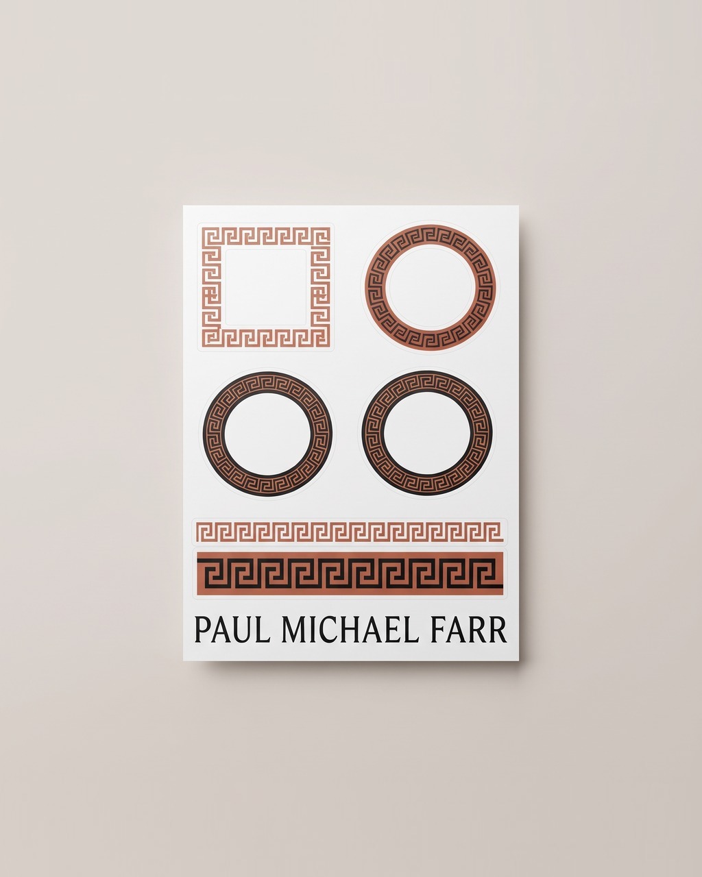 Meander Sticker Sheet