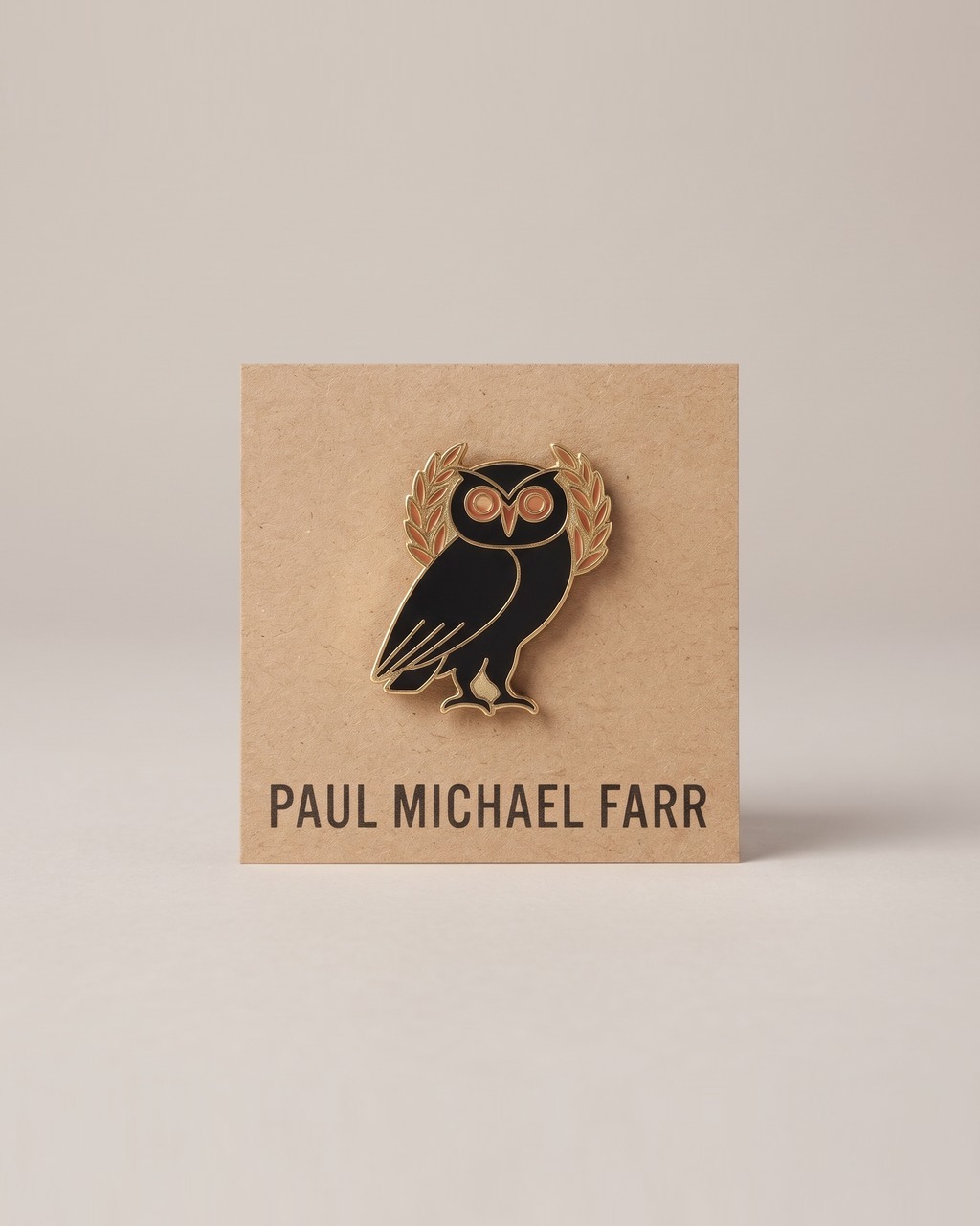 Owl Enamel Pin